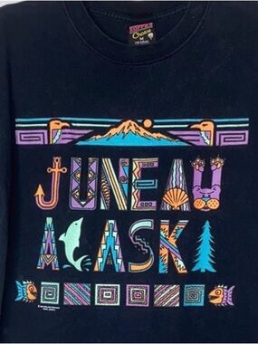 90s Juneau Alaska Shirt M 1993 Vintage